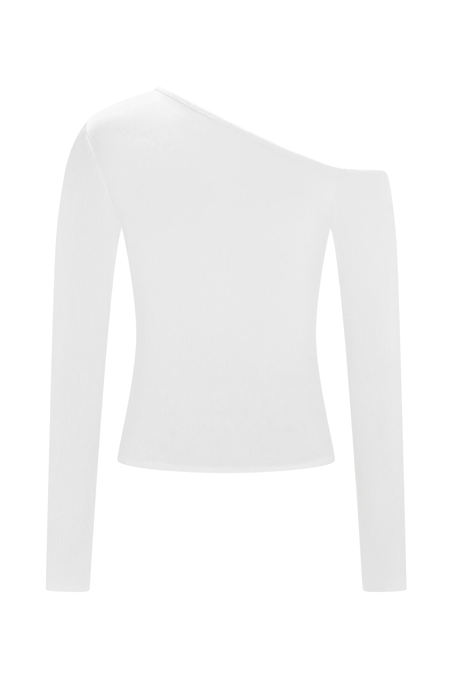 Maelle Off Shoulder Long Sleeve Top Ivory