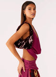 Gabrielle Shoulder Bag Violetta