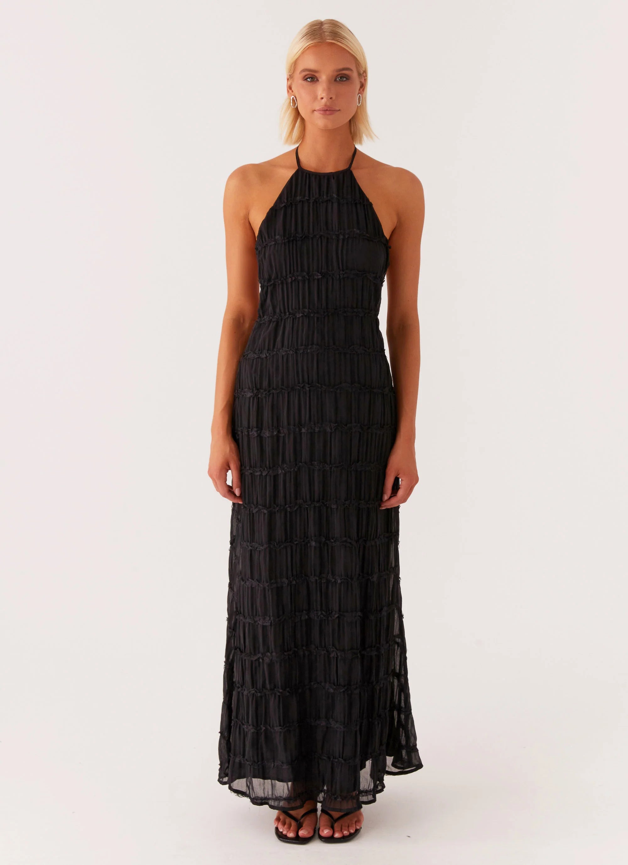 Aullie Maxi Dress Black