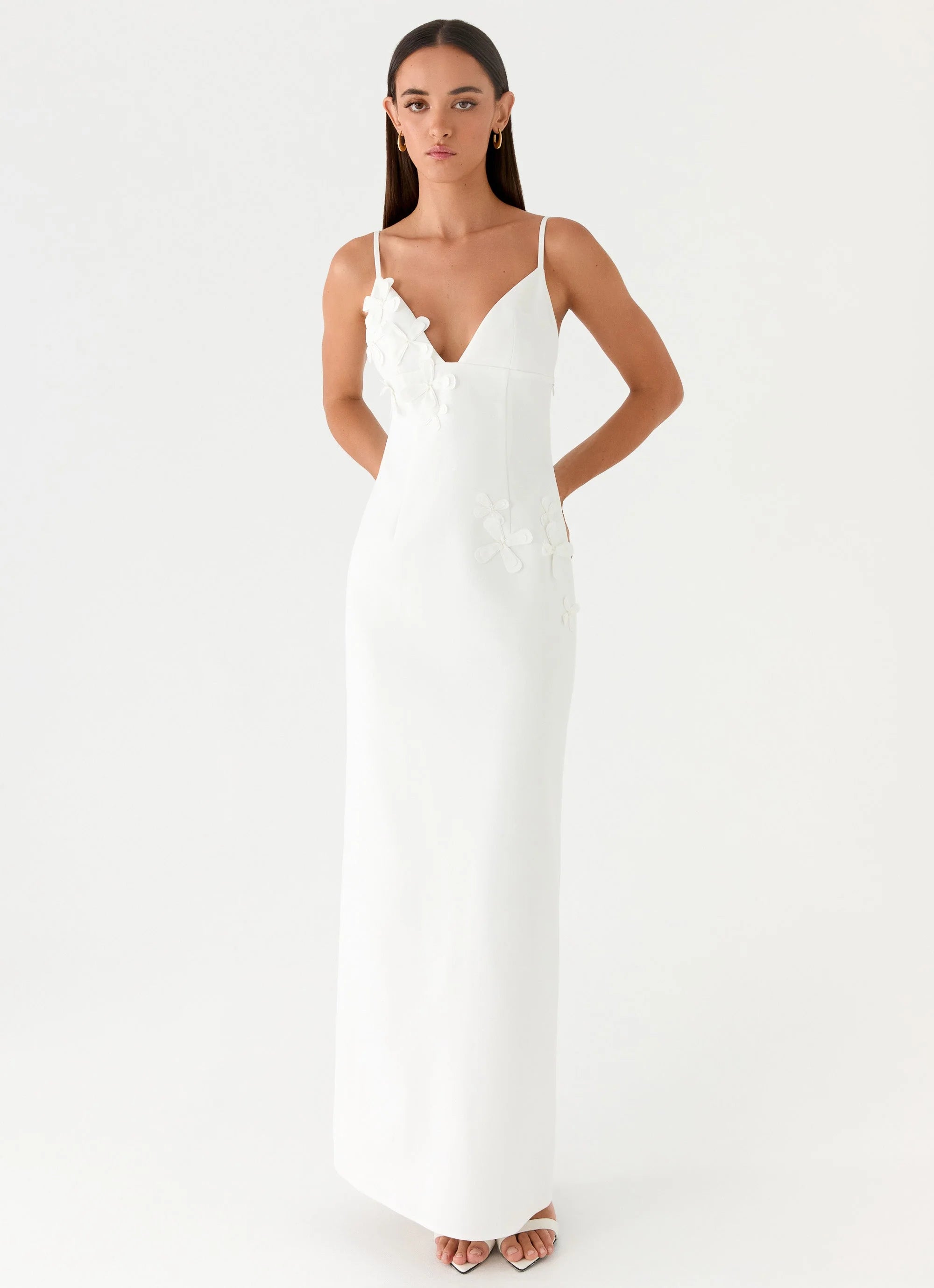 Lyris Maxi Dress White