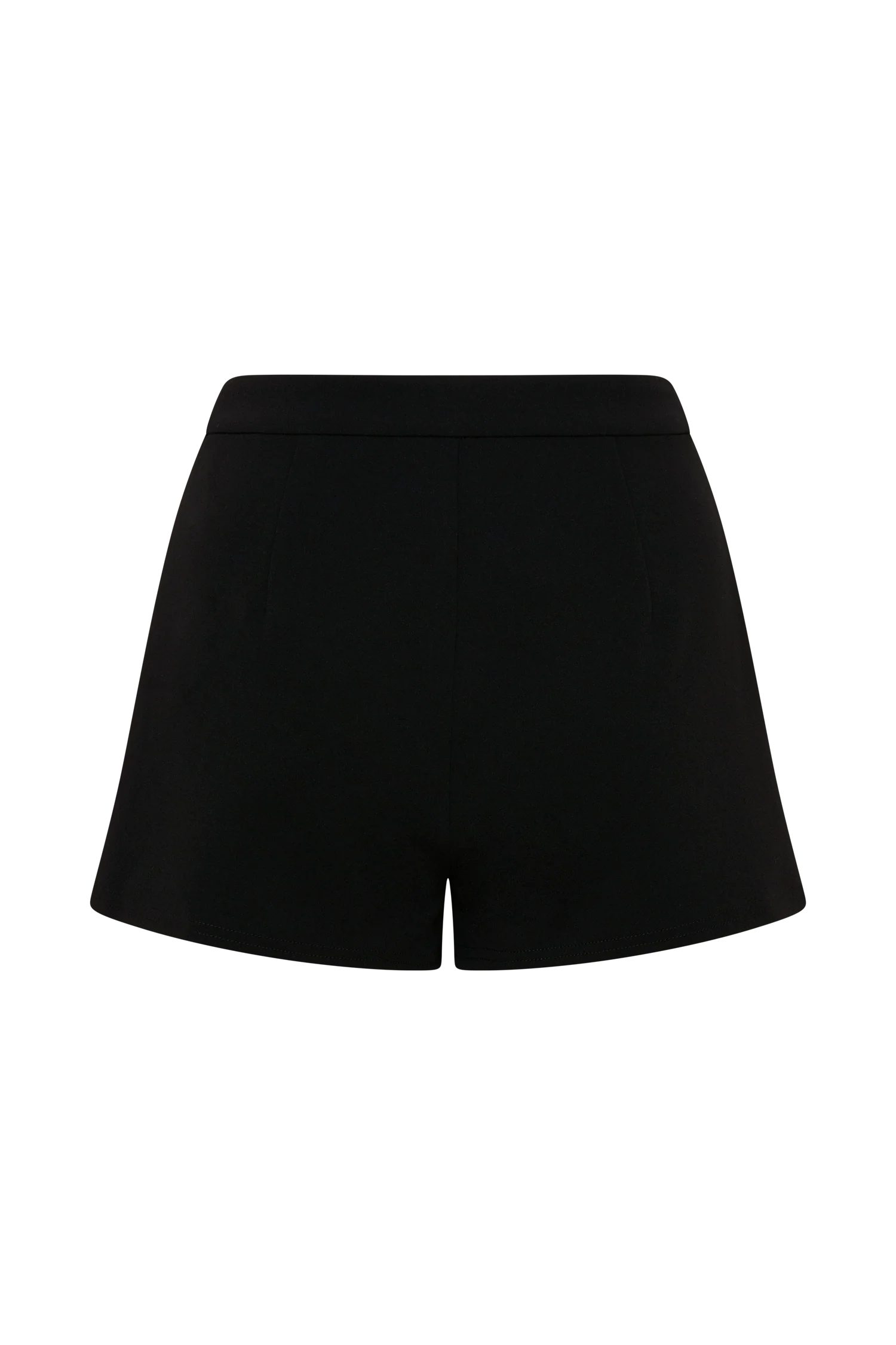 Blanca Stretch Crepe Shorts Black