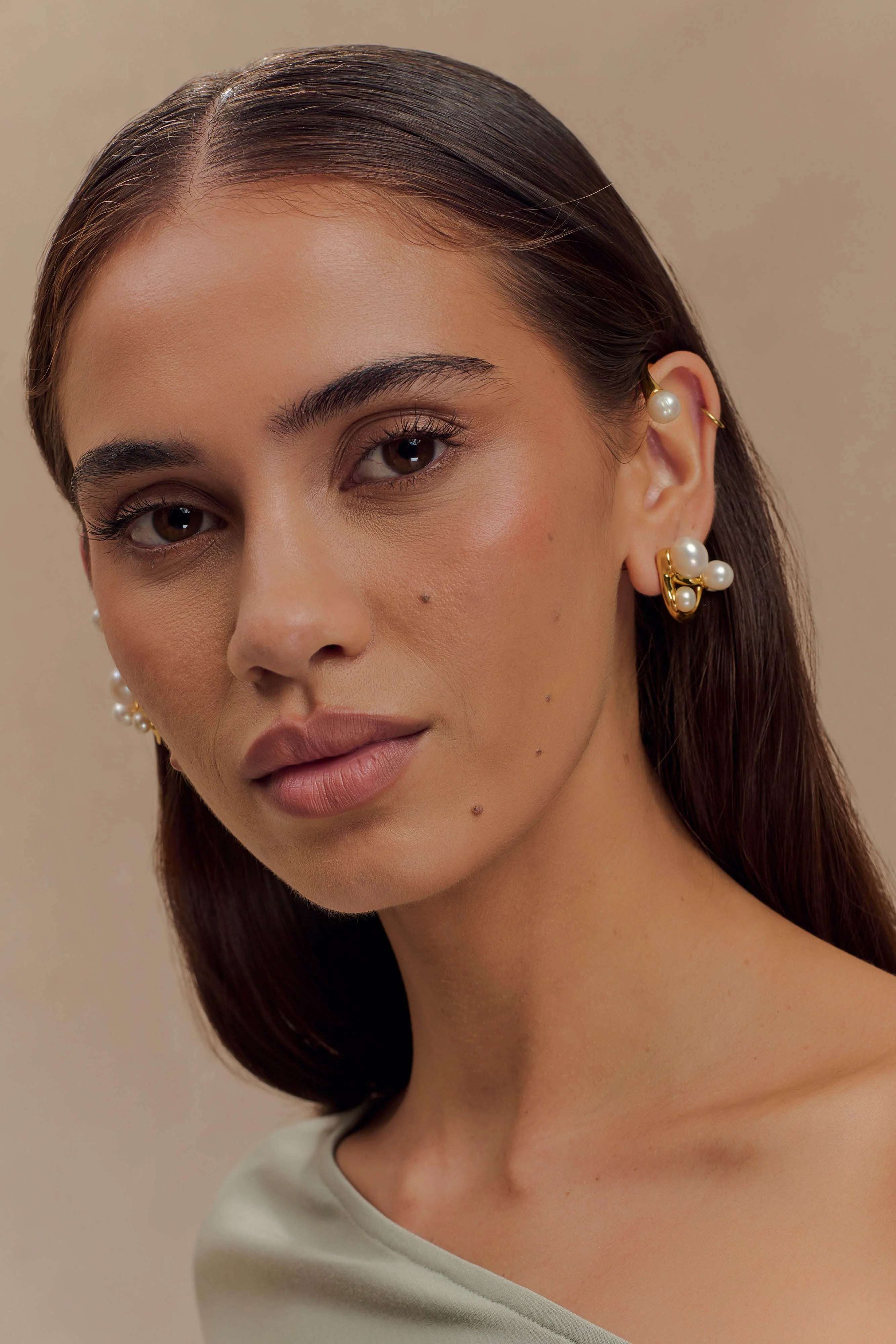 Saskia Freshwater Pearl Ear Cuff Pearl