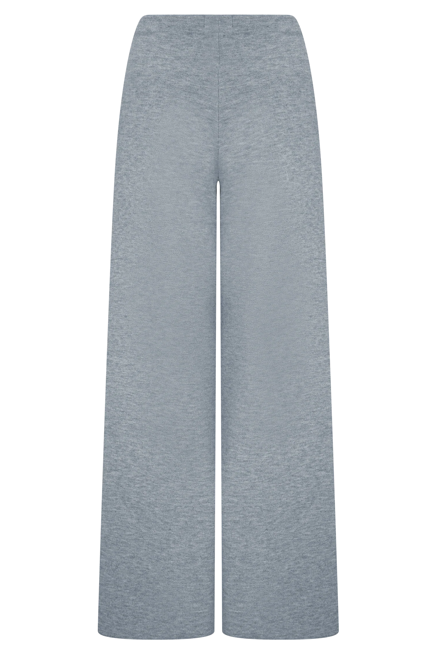 Kerrymae Straight Leg Knit Pants Grey Marle