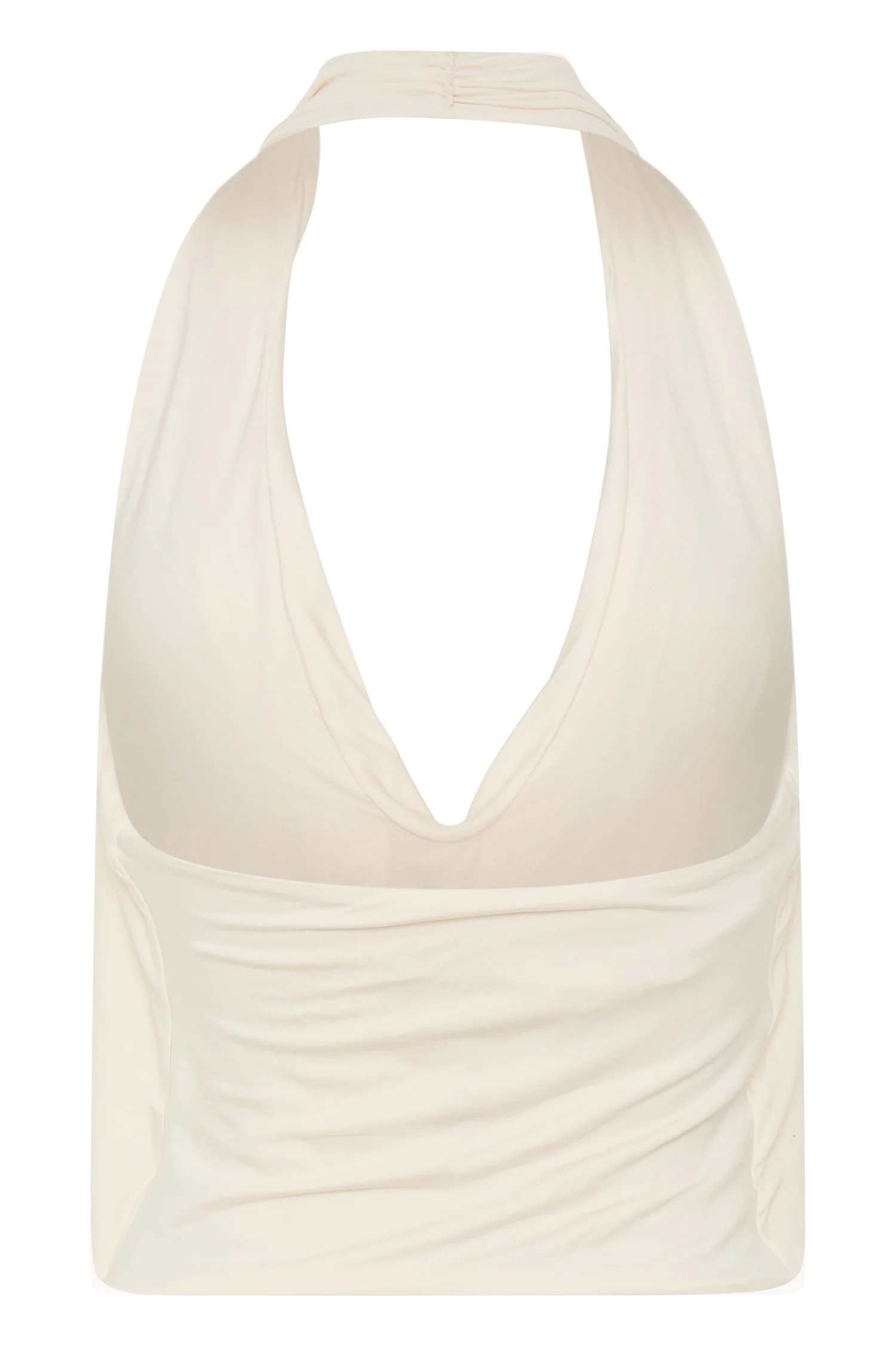 Huyen Cowl Front Modal Top Ivory