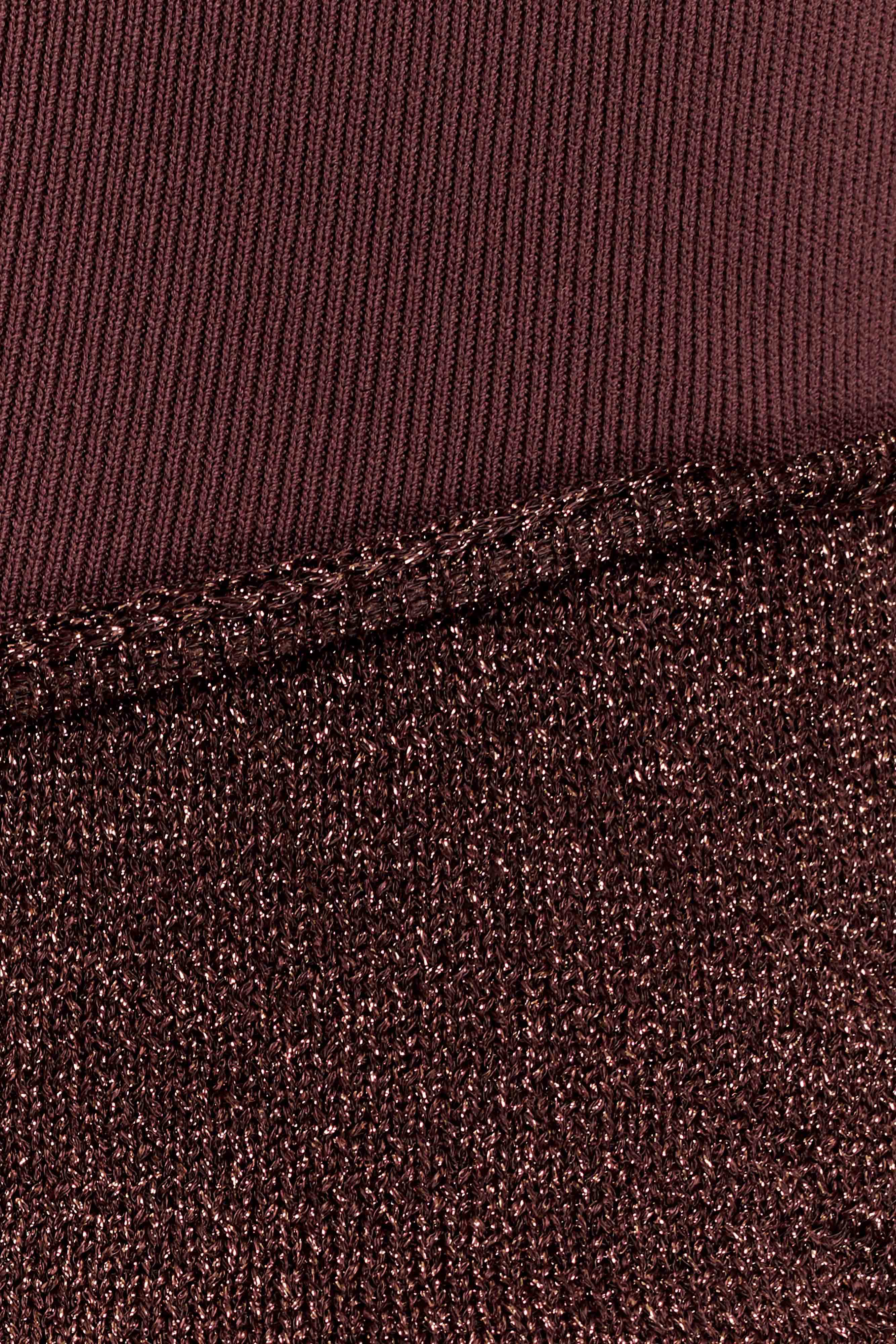 Jasiel Strapless Knit Maxi Dress Chocolate