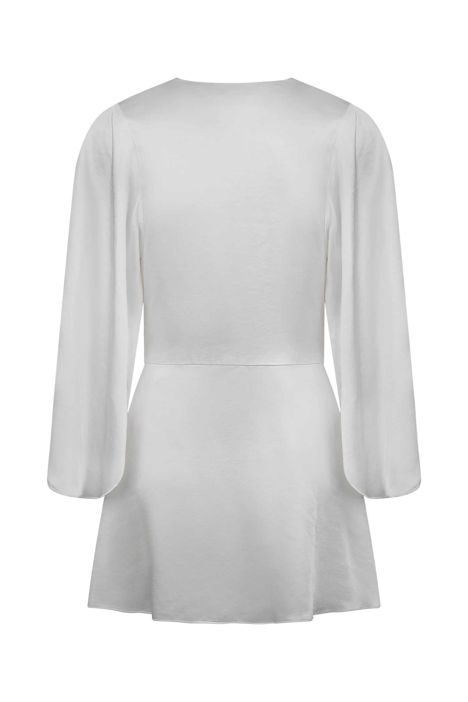 Sterling Satin Bridal Robe Ivory