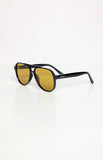 Otra Eyewear Stevie Black Aviator Sunglasses