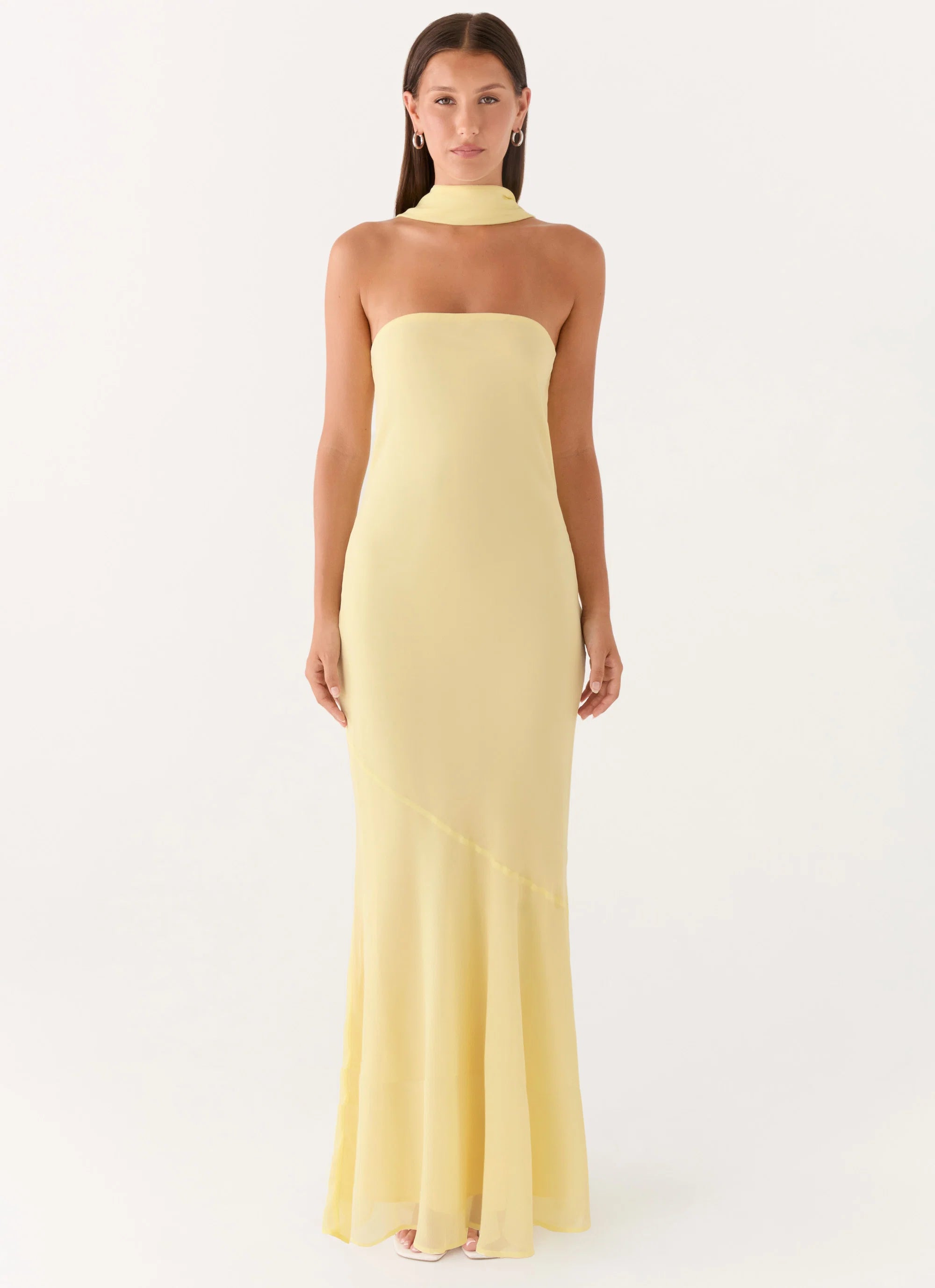 Under The Pagoda Maxi Dress Yellow