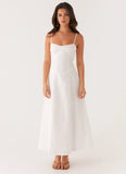 Noosa Midi Dress White
