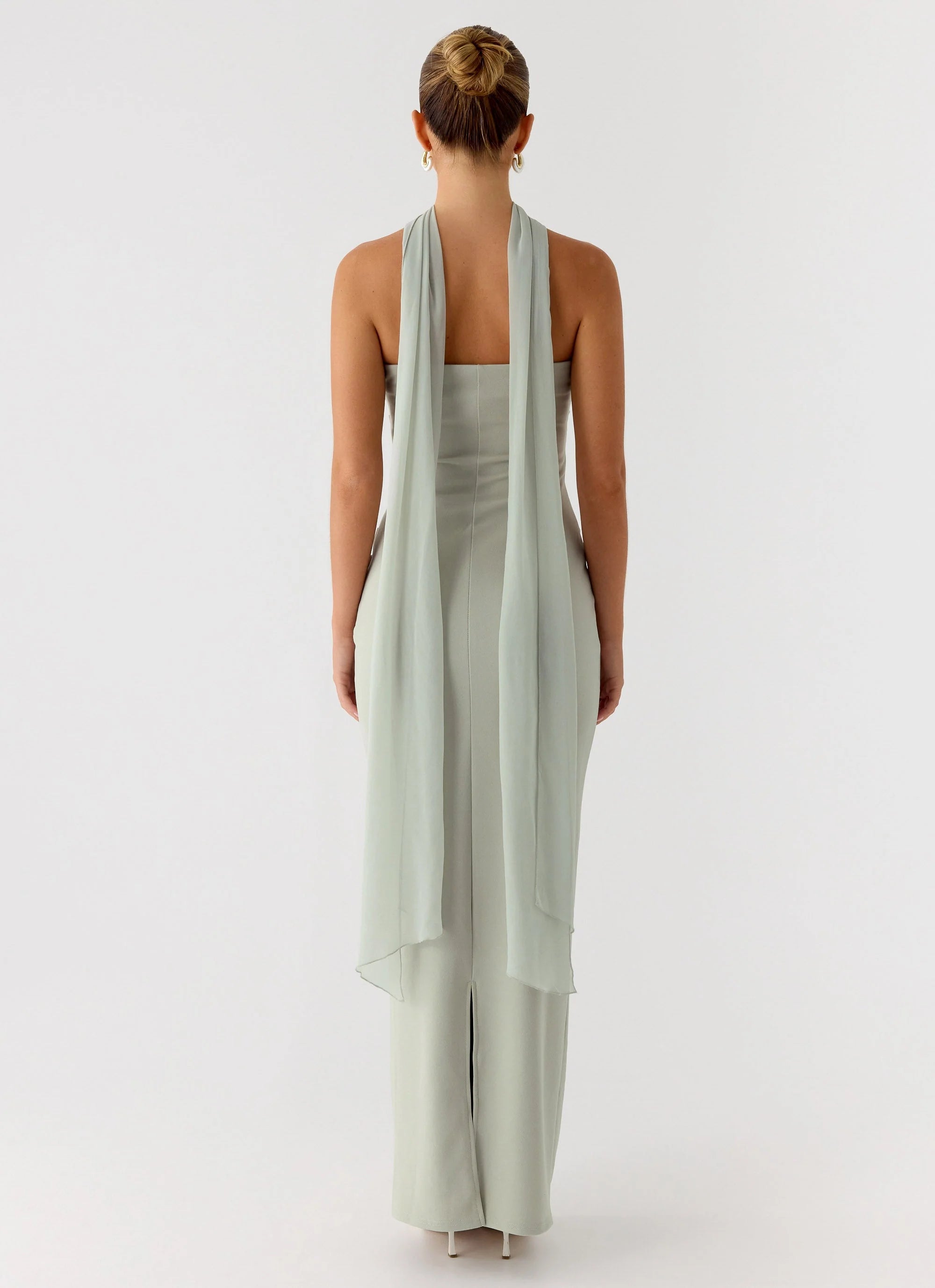 Libra Maxi Dress Pastel Sage