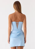 Cosmala Mini Dress - Baby Blue