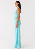 Almost Love Maxi Dress Aqua