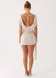 Good Fortune Mini Dress Ivory