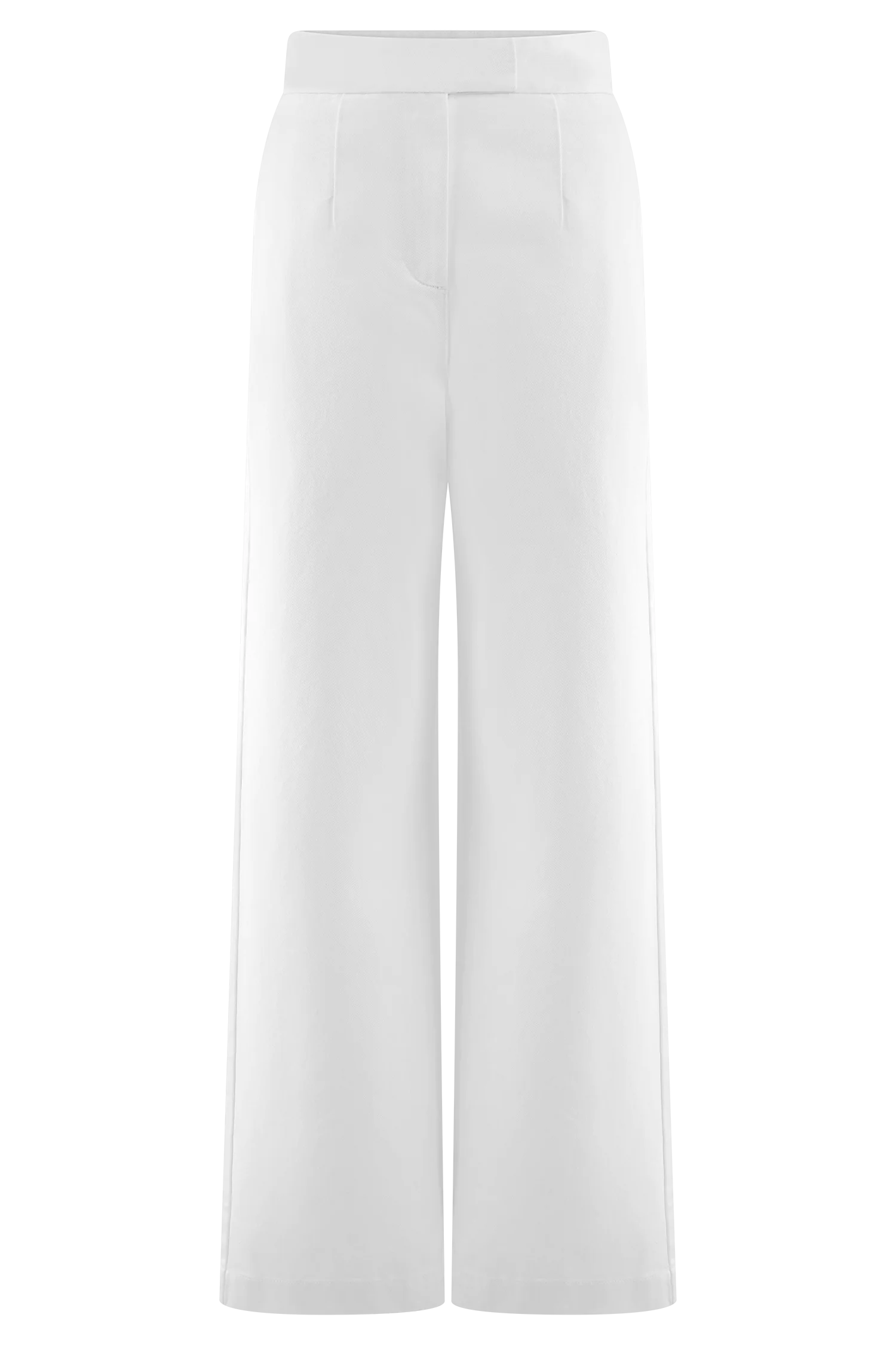 Rayne Wide Leg Denim Jeans White