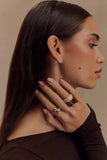Romeo 3 Stack Ring Set Silver