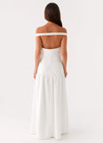Basel Maxi Dress White