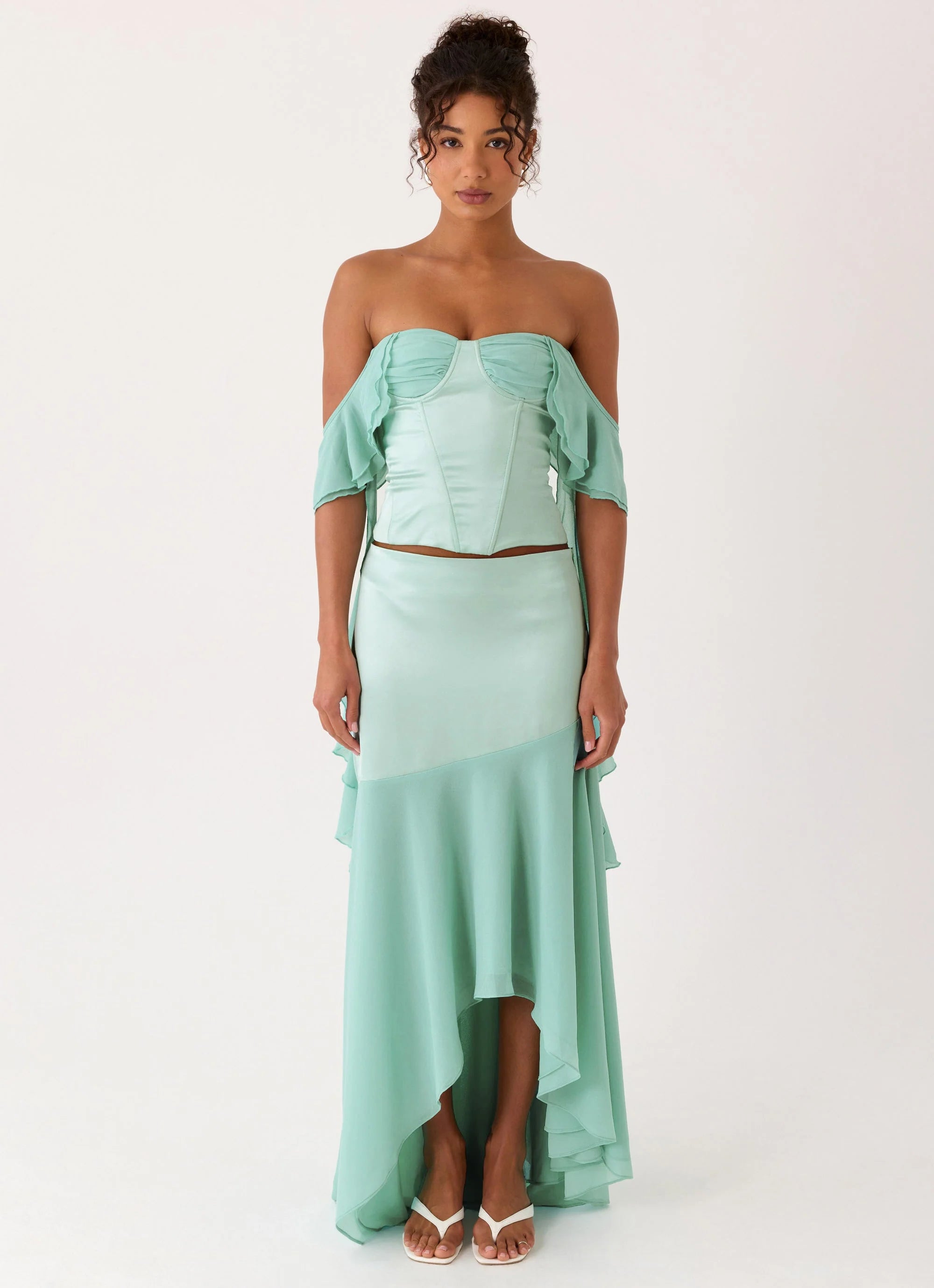 Deenesa Maxi Skirt Mint