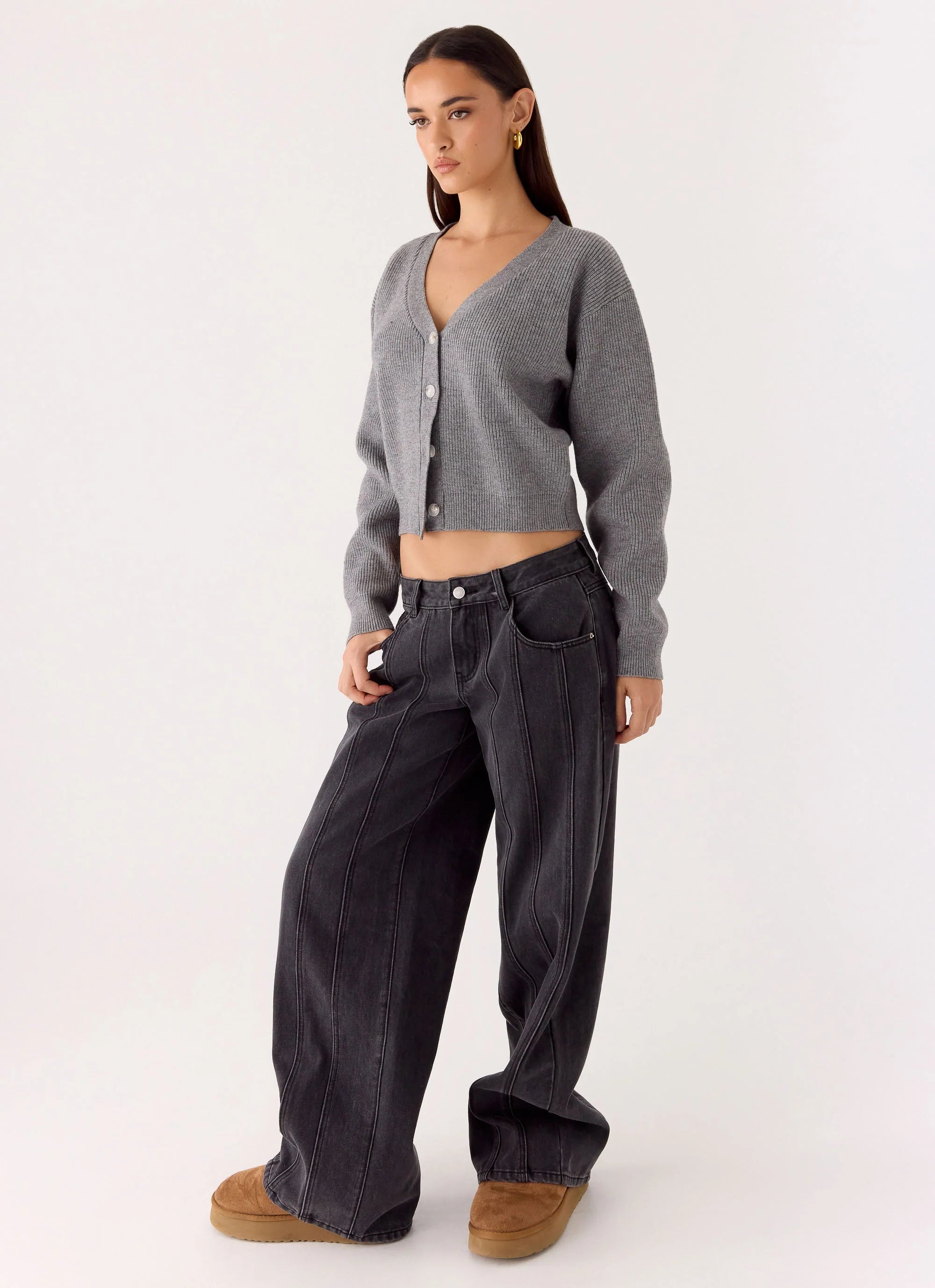 Orla Knit Sweater Grey
