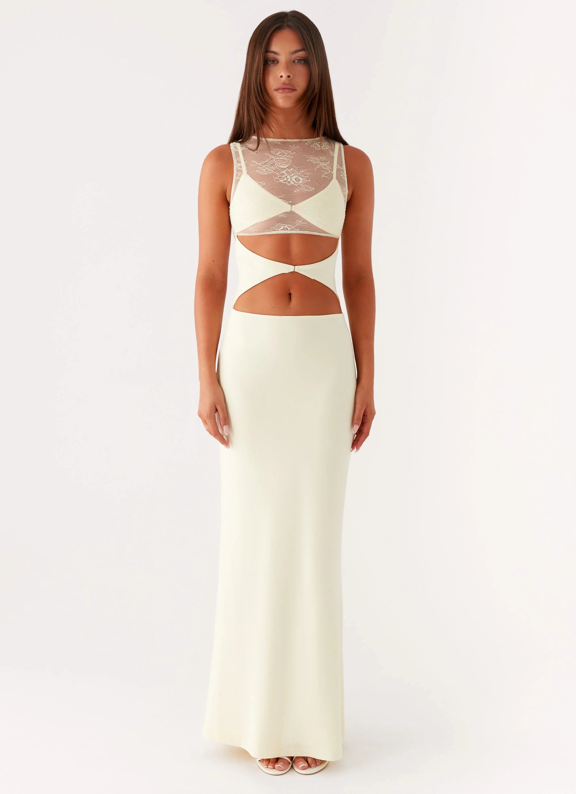 Imperial Maxi Dress Yellow