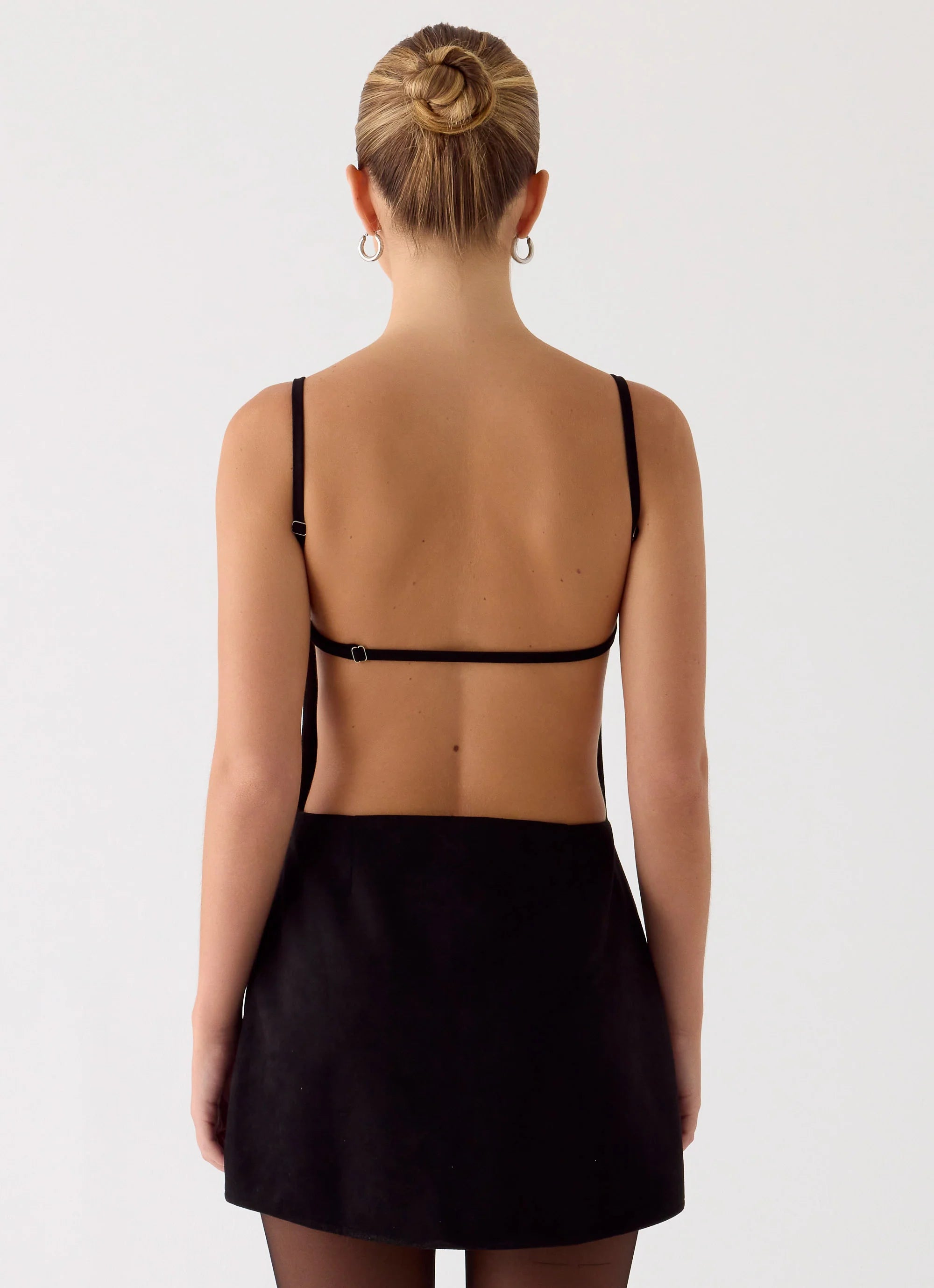 Play With Fire Mini Dress Black