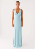 Desi Halterneck Maxi Dress Mint