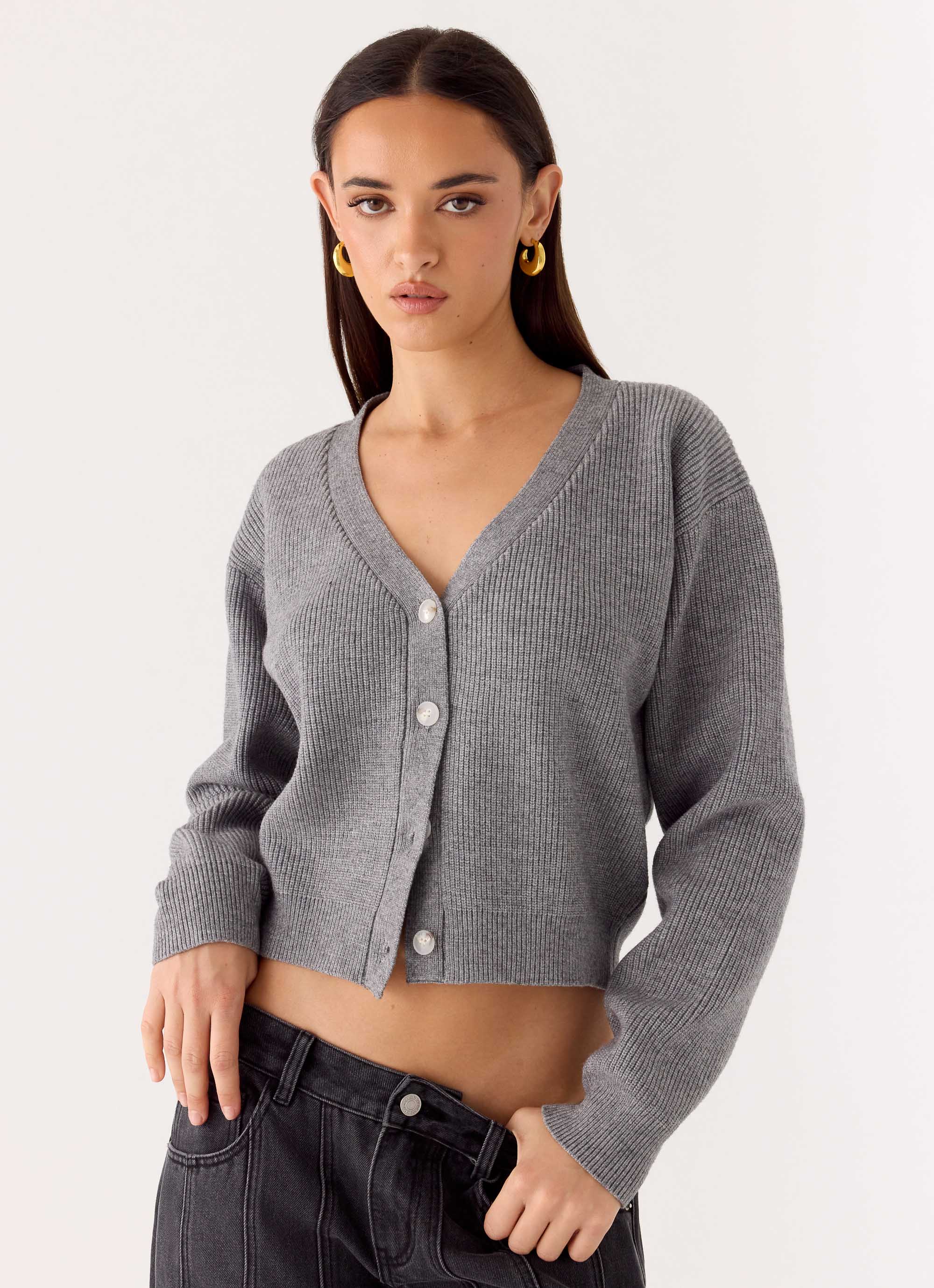 Orla Knit Sweater Grey
