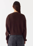 Ashby Knit Sweater Chocolate