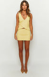 Day Dreams Yellow Mini Skirt