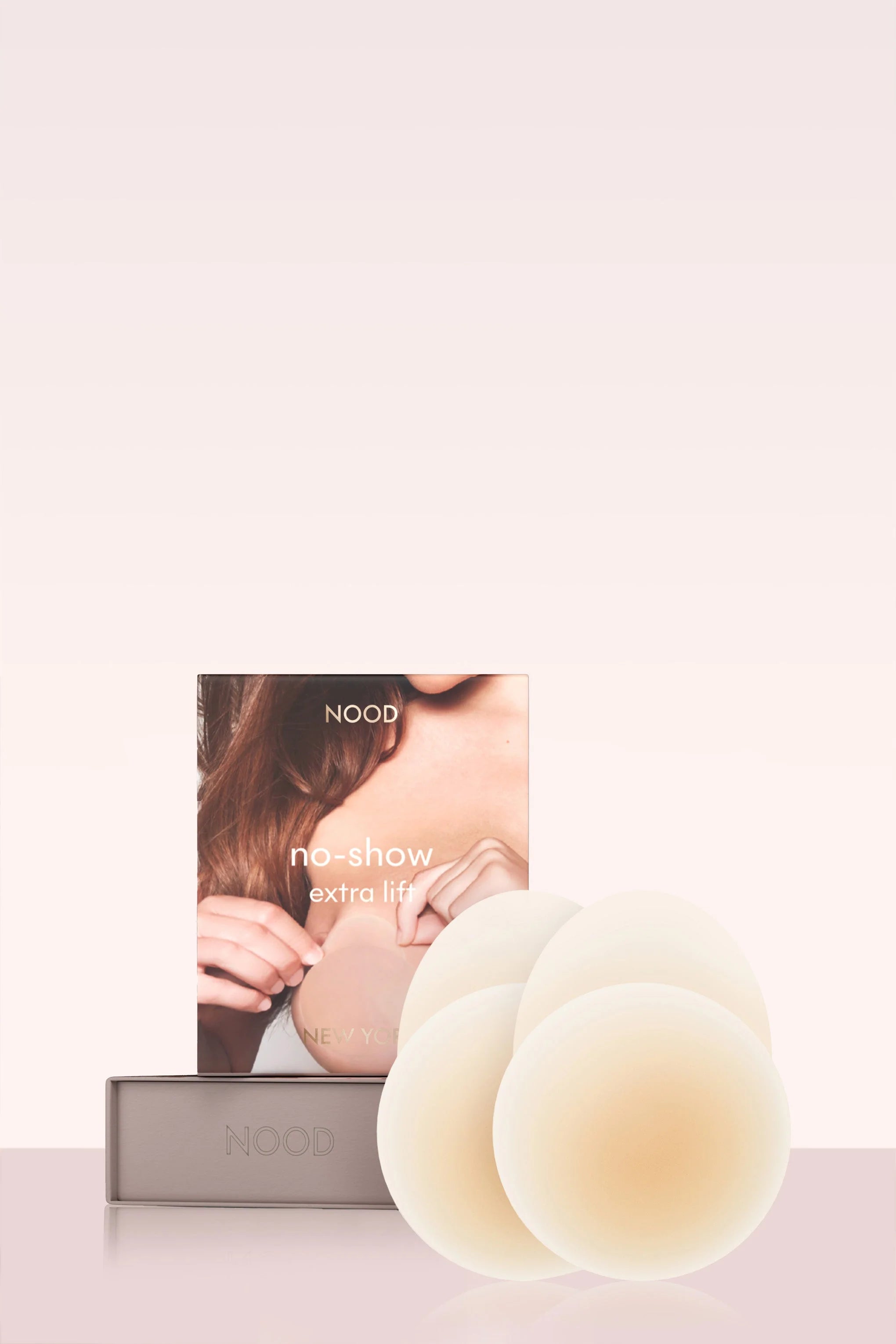No Show Extra Lift NOOD Lifting Nipple Covers 4 Inch No3