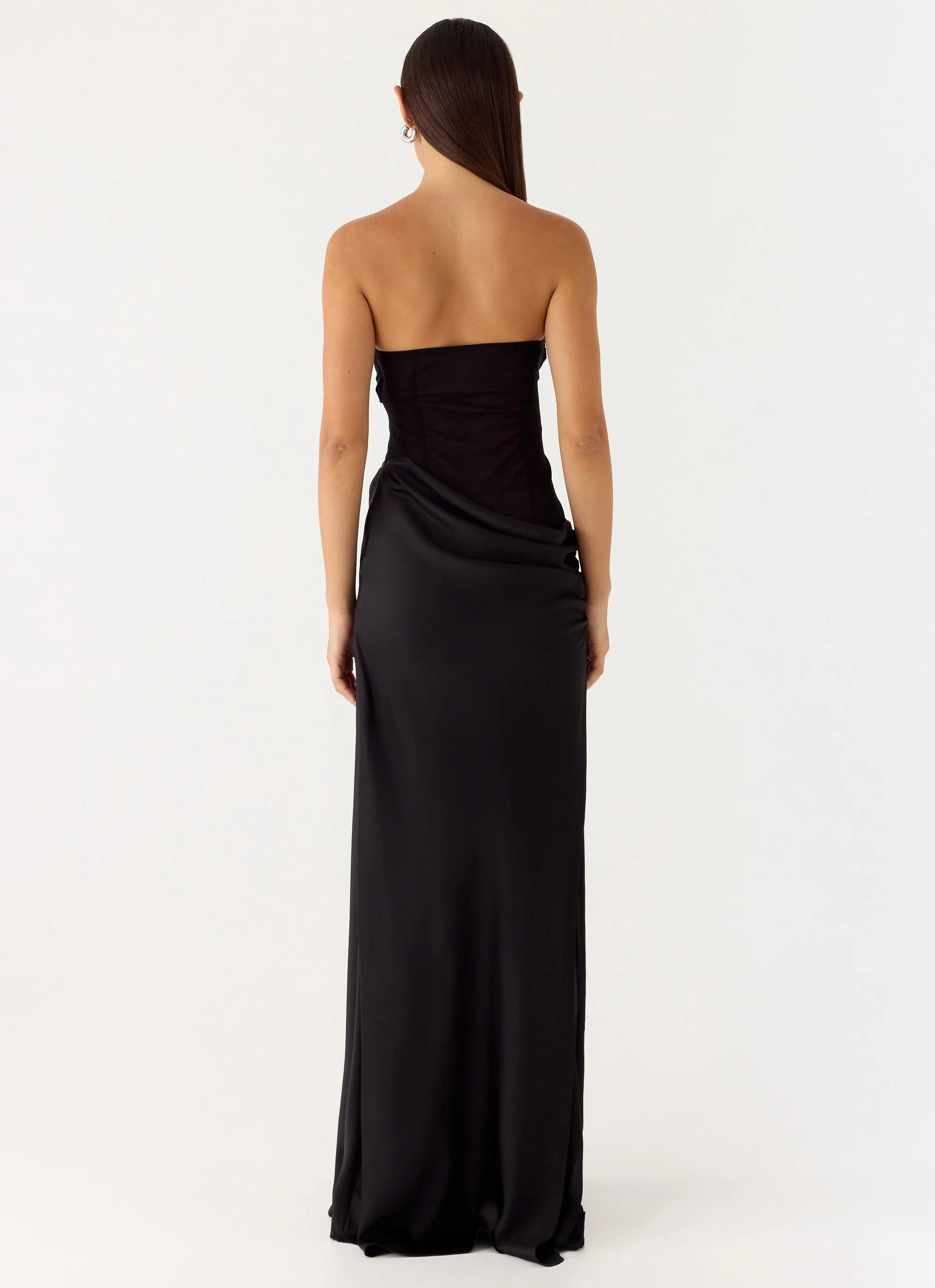 Champagne Skies Maxi Dress Black