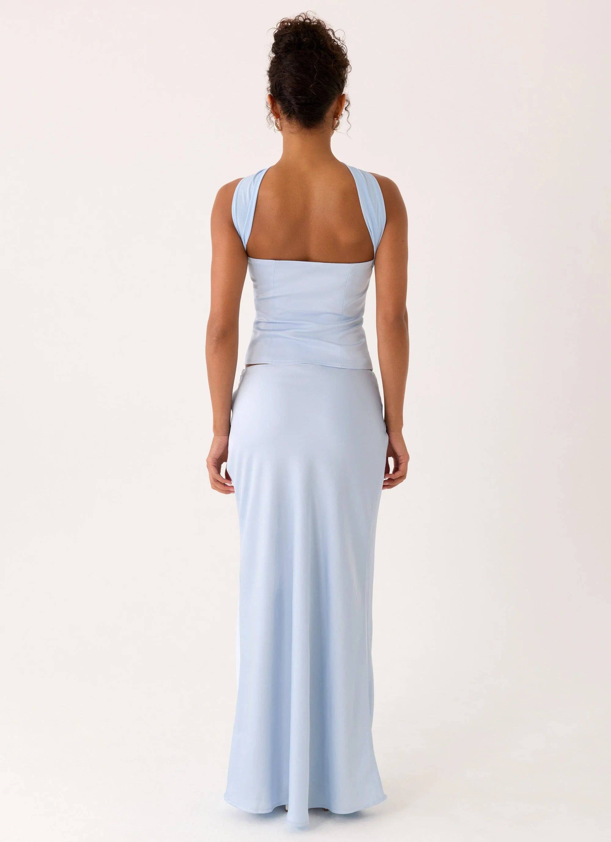 Bridgeta Maxi Skirt Blue