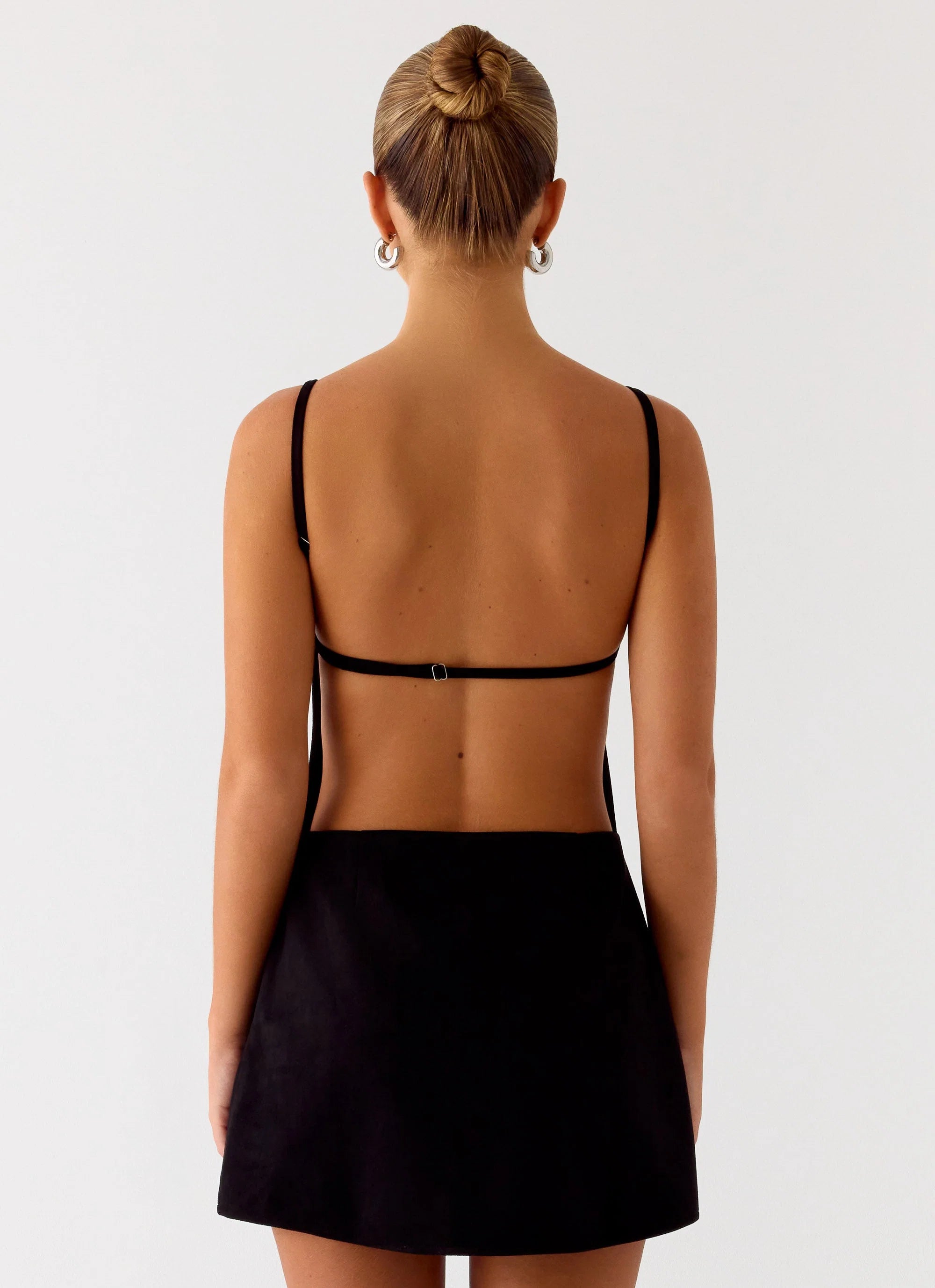 Play With Fire Mini Dress Black