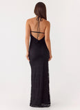 Knowles Lace Maxi Dress Black
