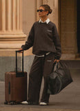 Signature Oversized Sweatshirt Charcoal