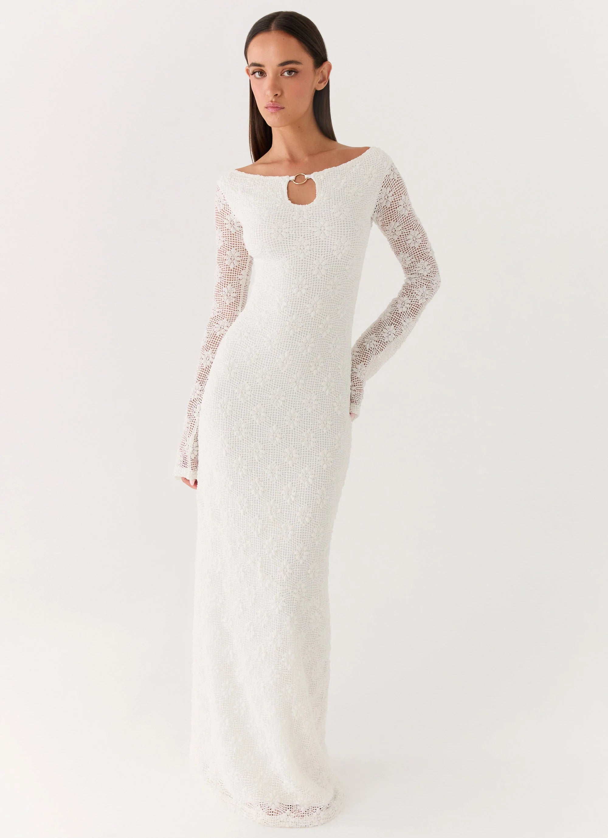 Theresea Maxi Dress - White
