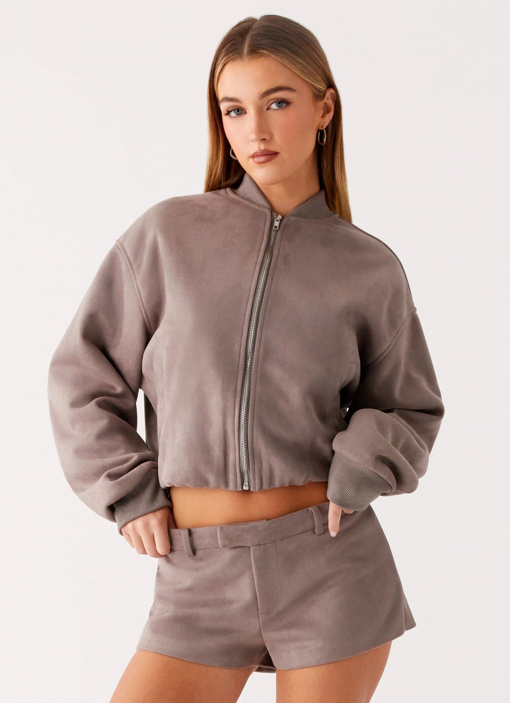 Thats Chill Bomber Jacket Grey