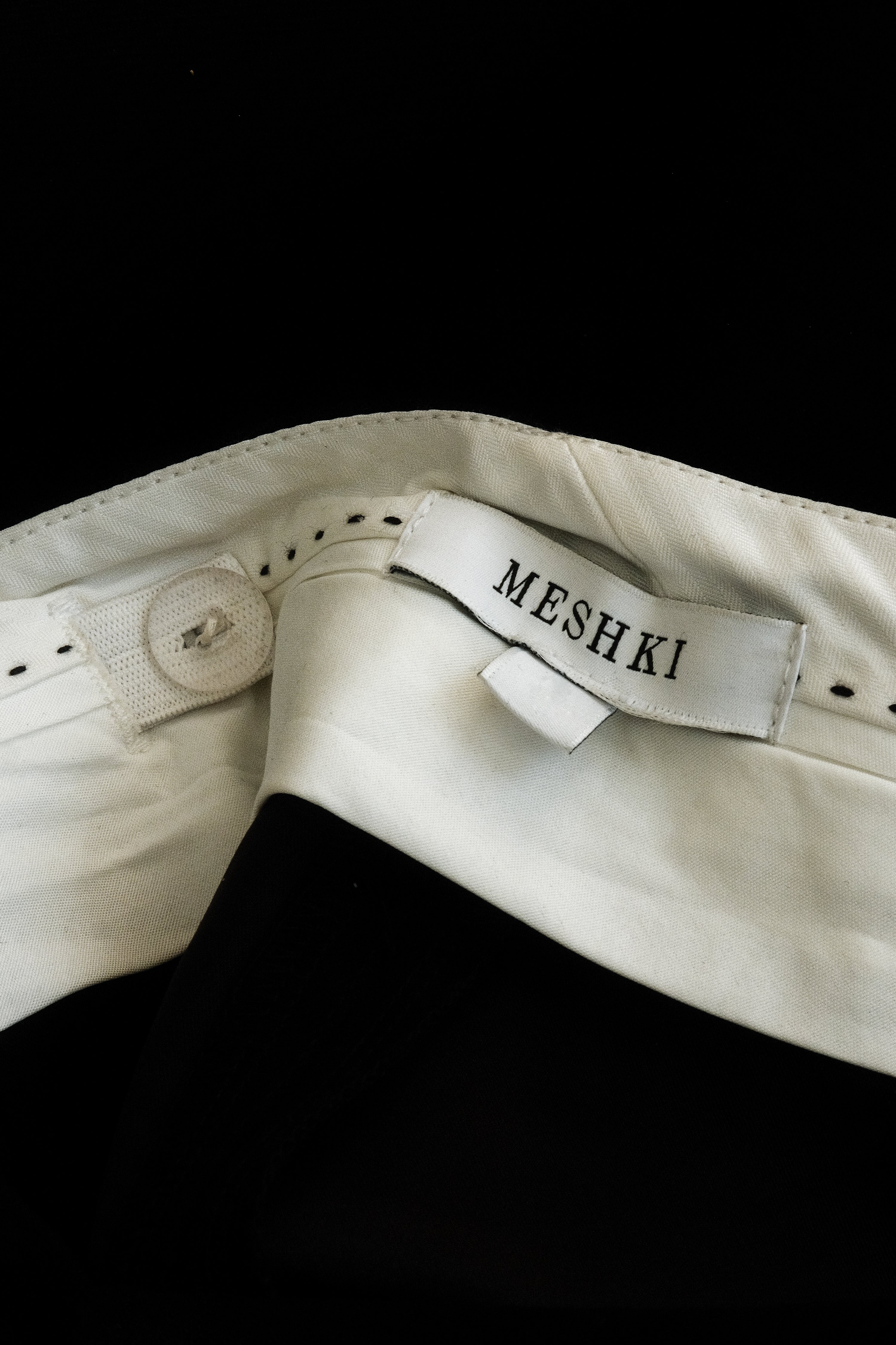 Fatima Satin Straight Leg Pant Black