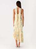 Sole Mio Midi Dress Spring Meadow