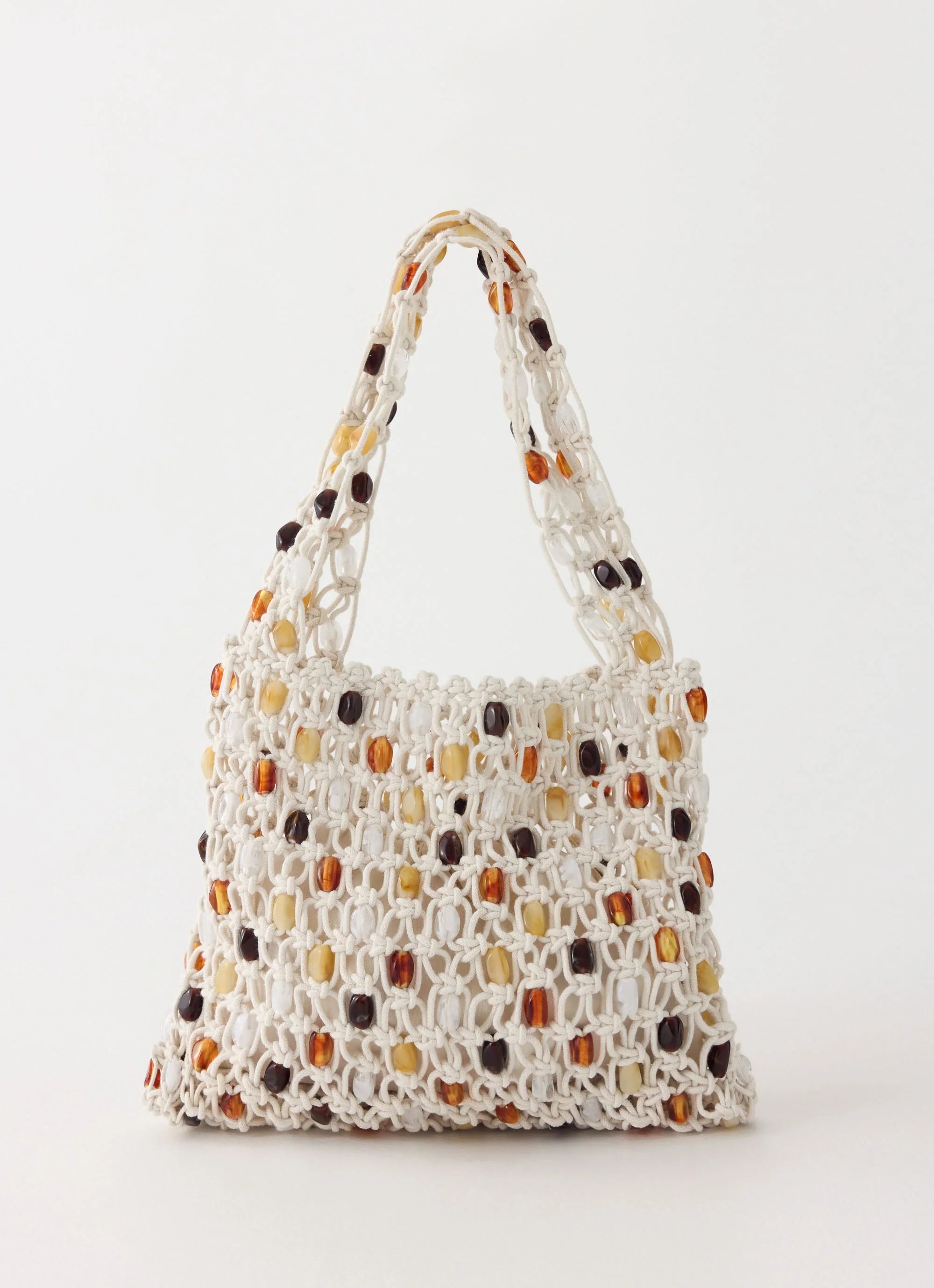 Club Tropica Crochet Bag Cream