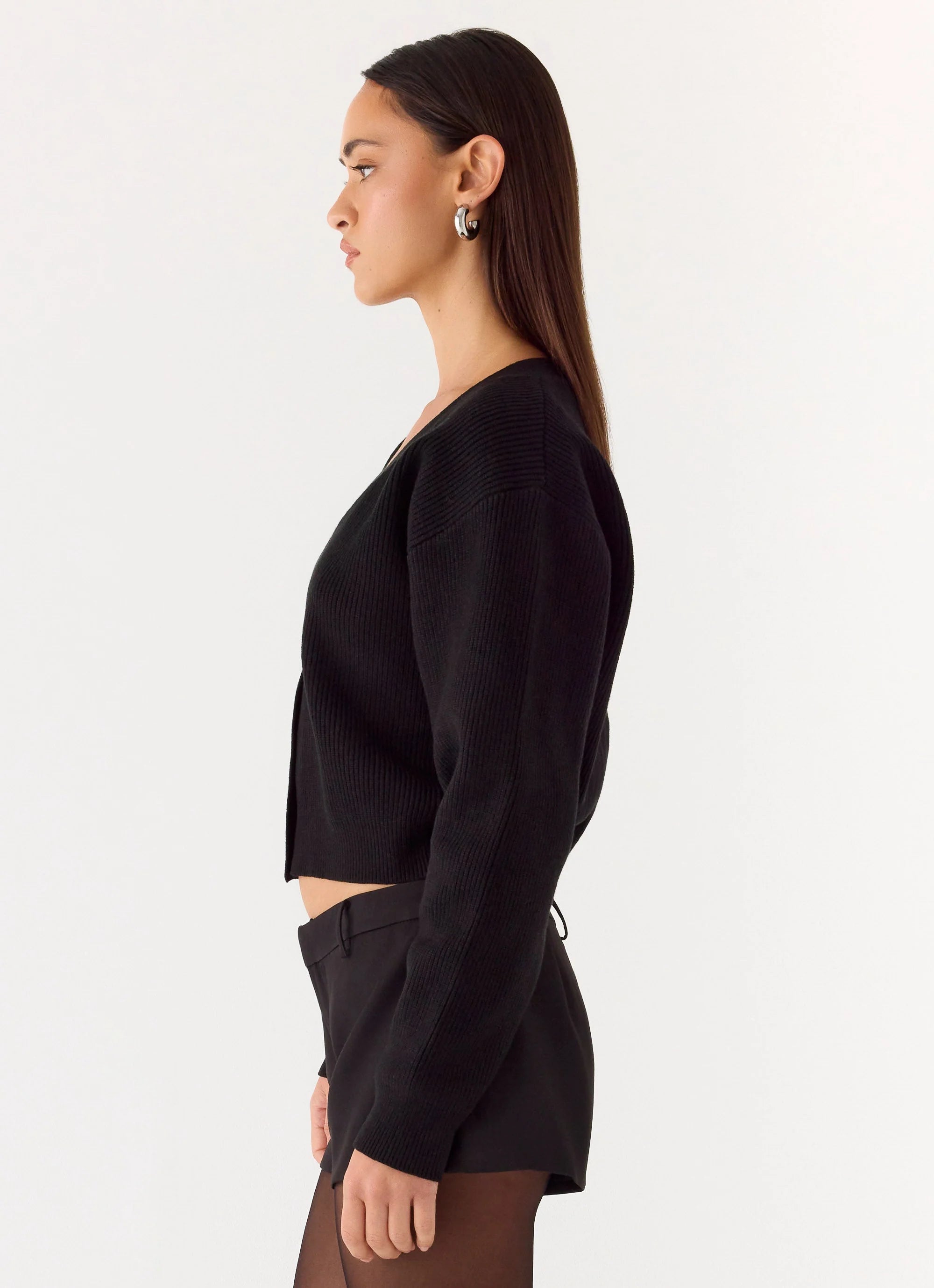 Orla Knit Sweater Black