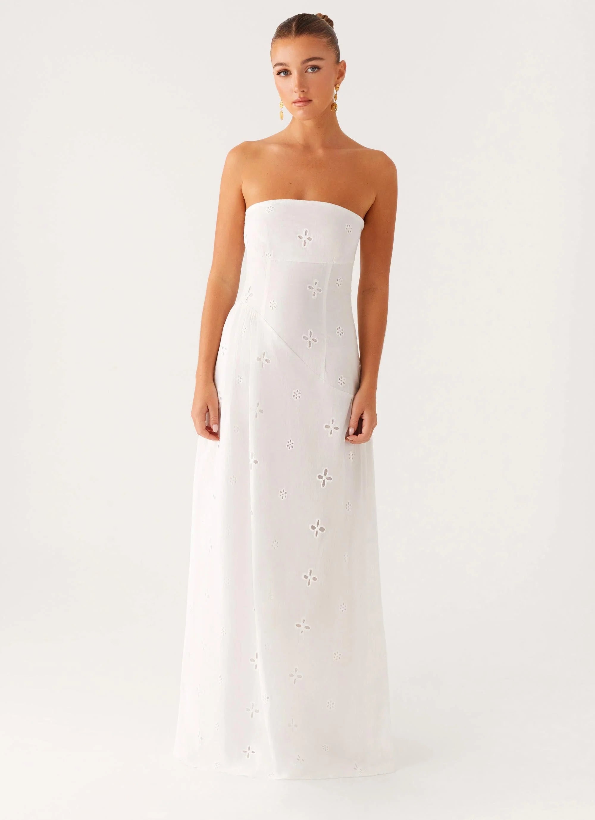 Sunkissed Maxi Dress Ivory