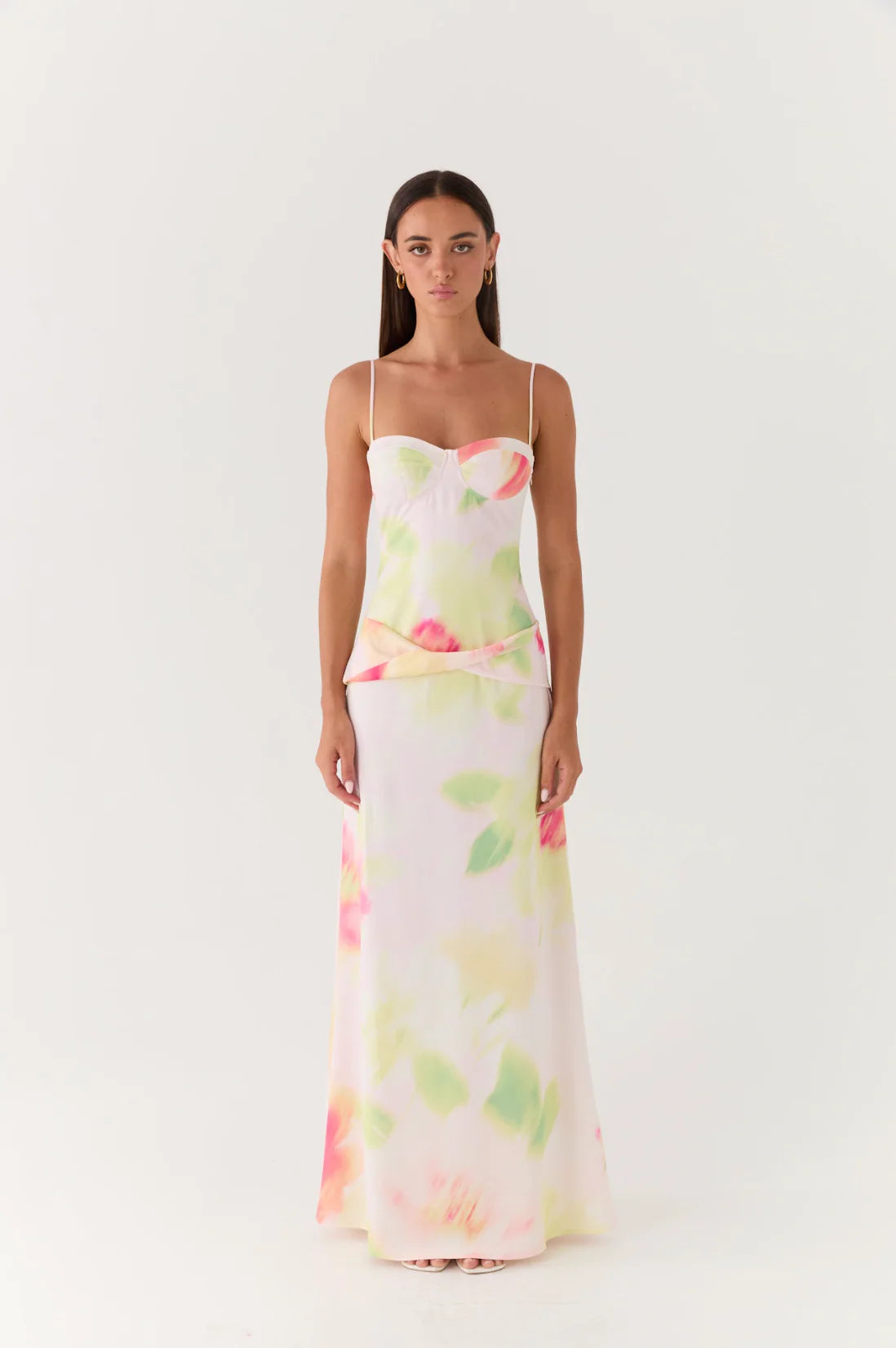 Burning Up Maxi Dress Floral Romance