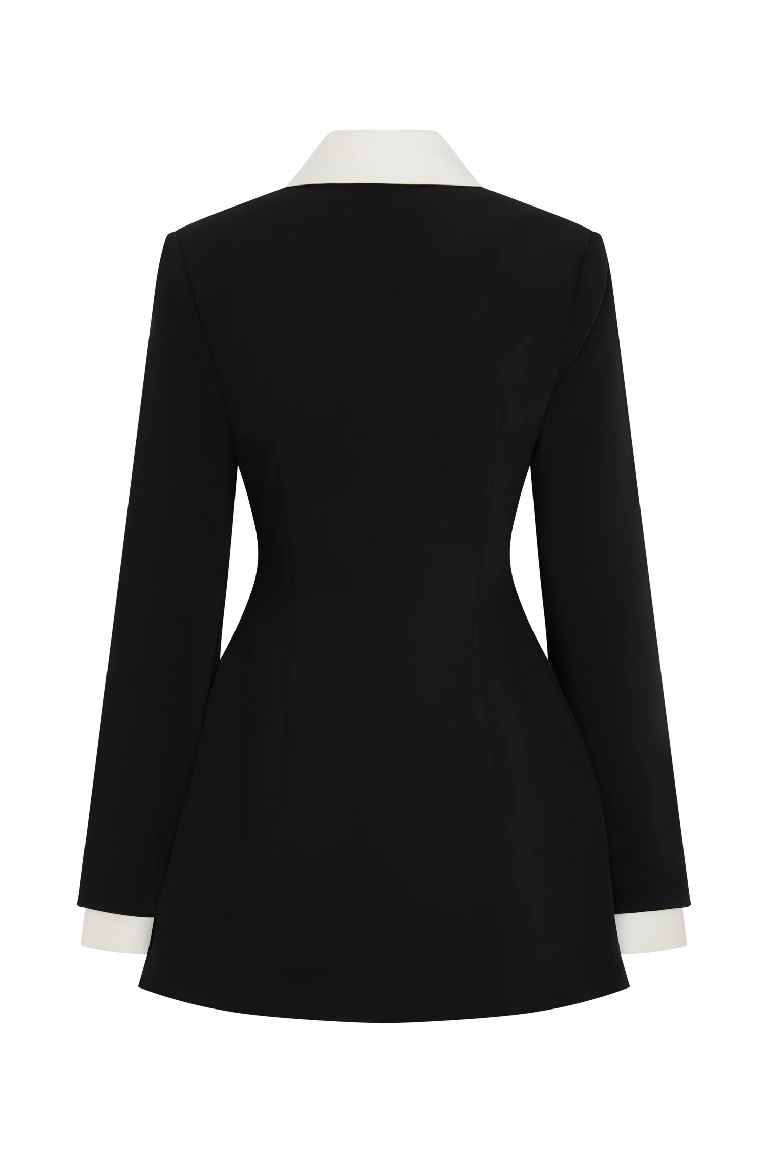 Gretchen Suiting Mini Dress Black