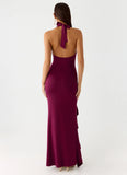 Charmed By You Maxi Dress Plum