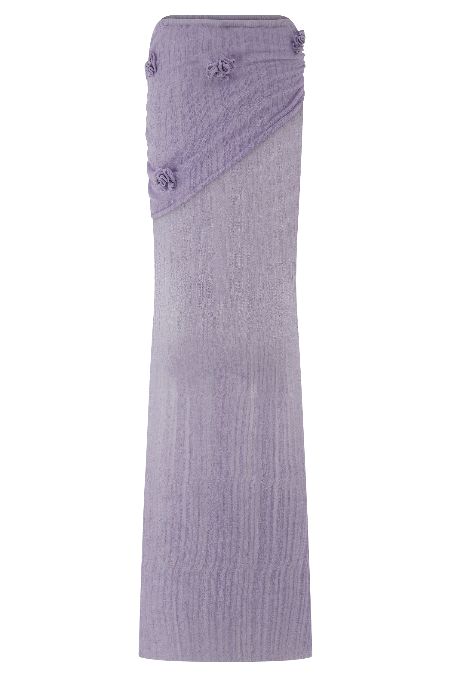 Orianna Orchid Knit Maxi Skirt Orchid