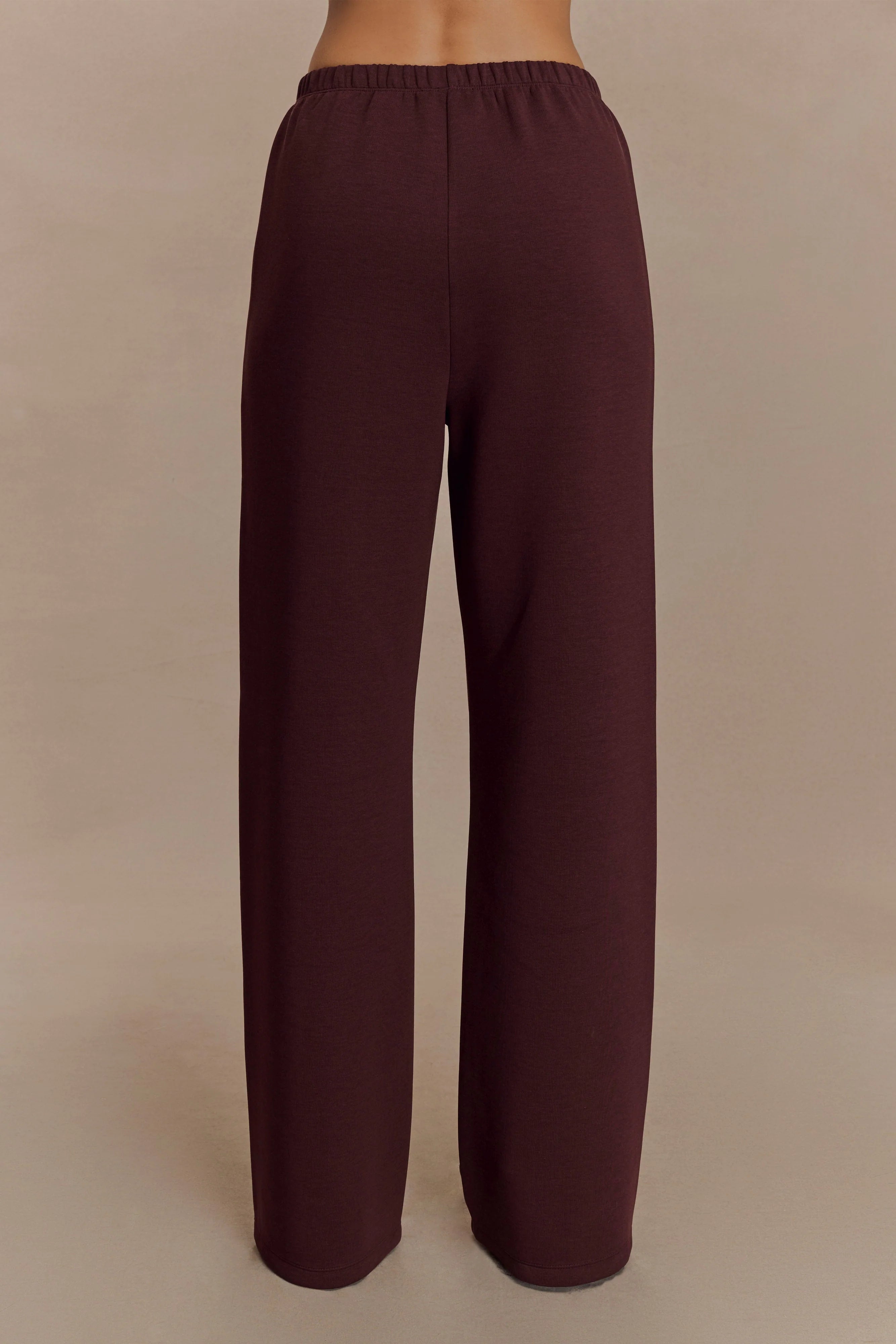 August Straight Leg Jogger Chocolate