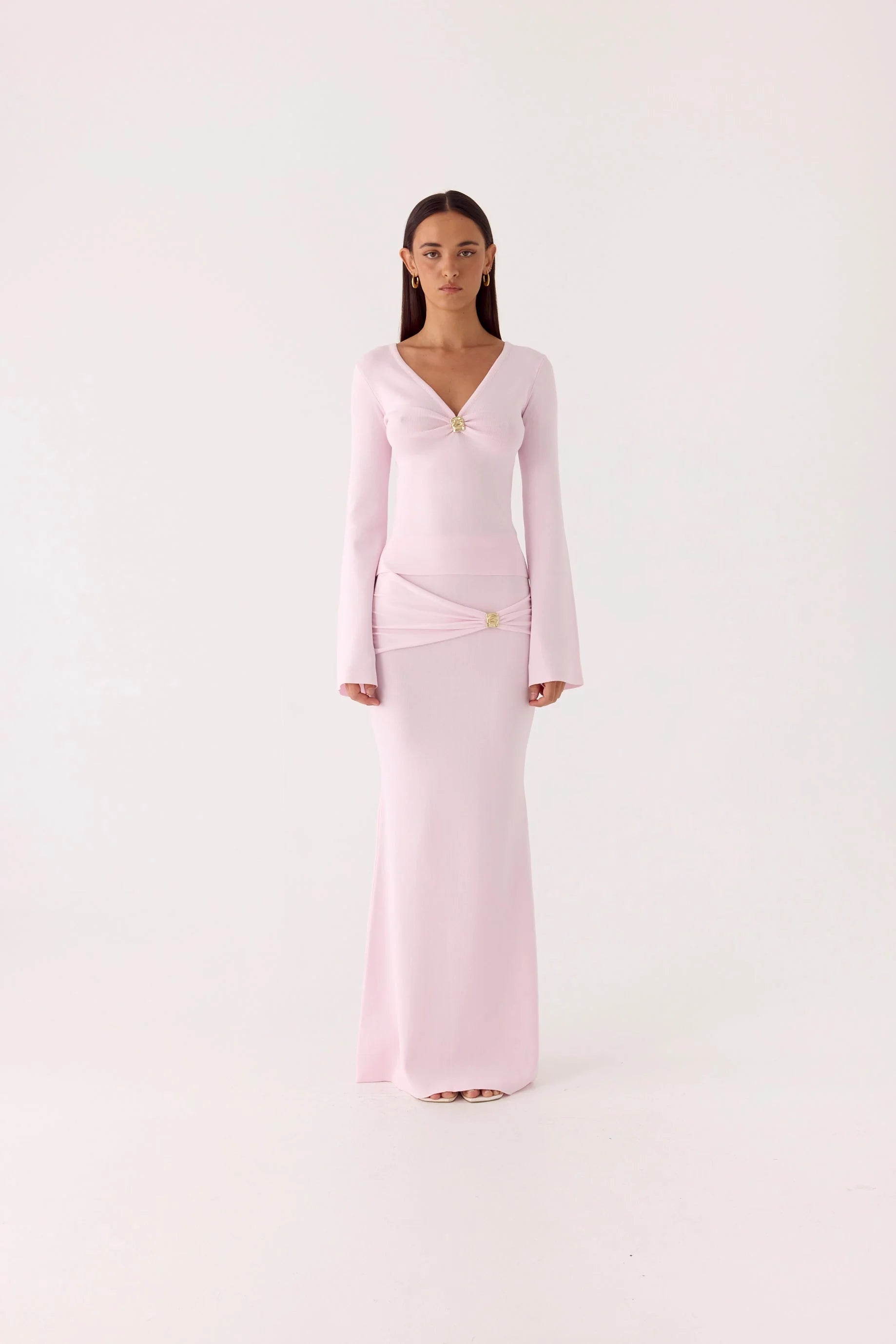 Colipso Maxi Skirt Pink