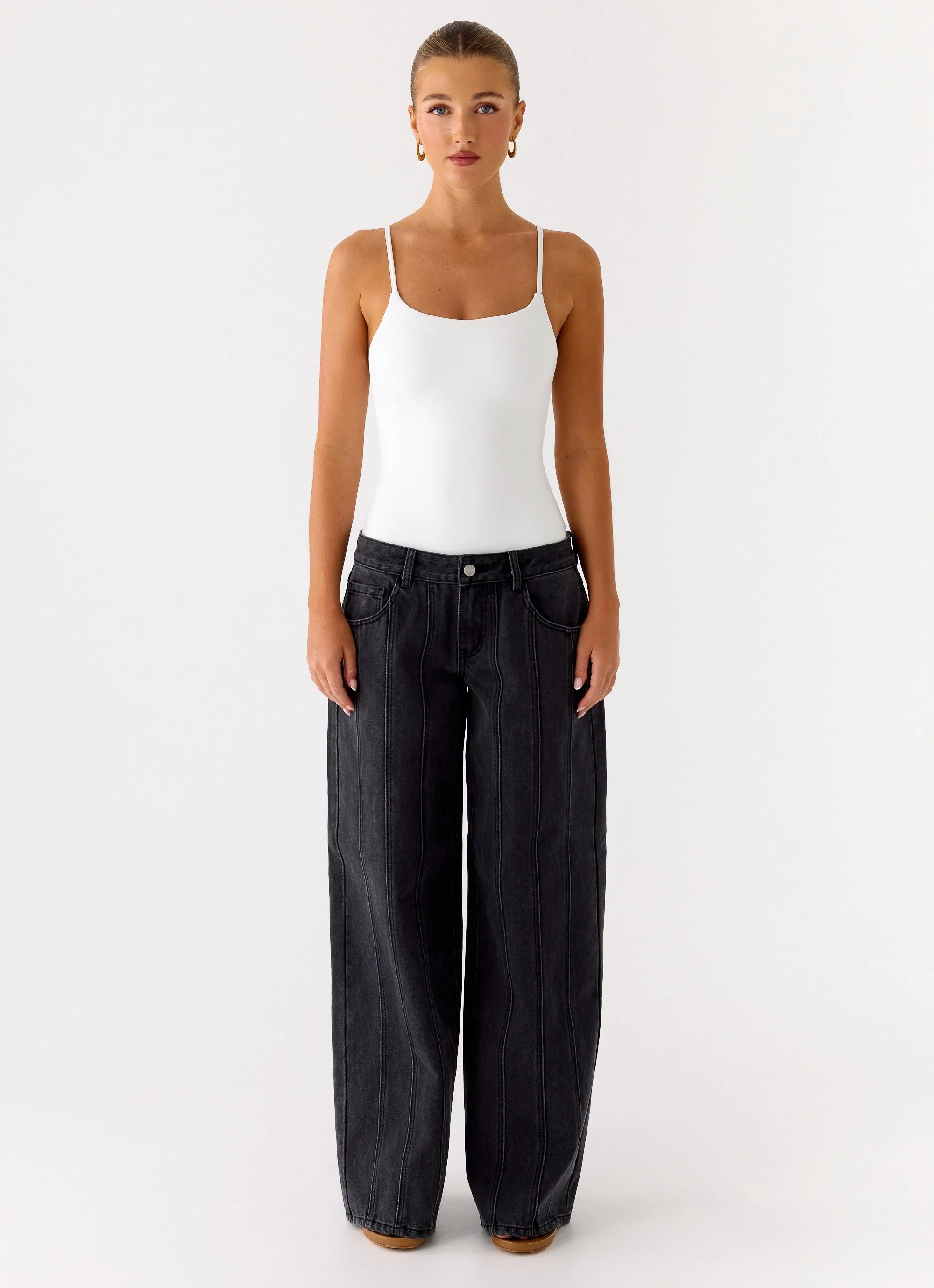 Anda Bodysuit White