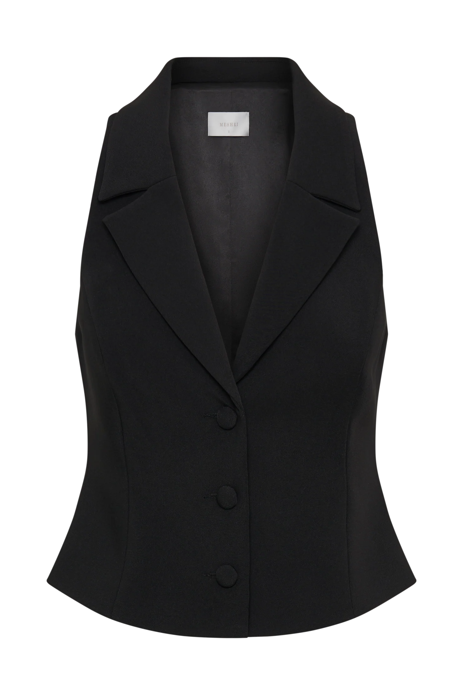 Mura Suiting Vest Black