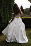 Kelsey Satin Maxi Skirt White